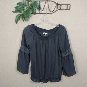 Maurices blouse small gray